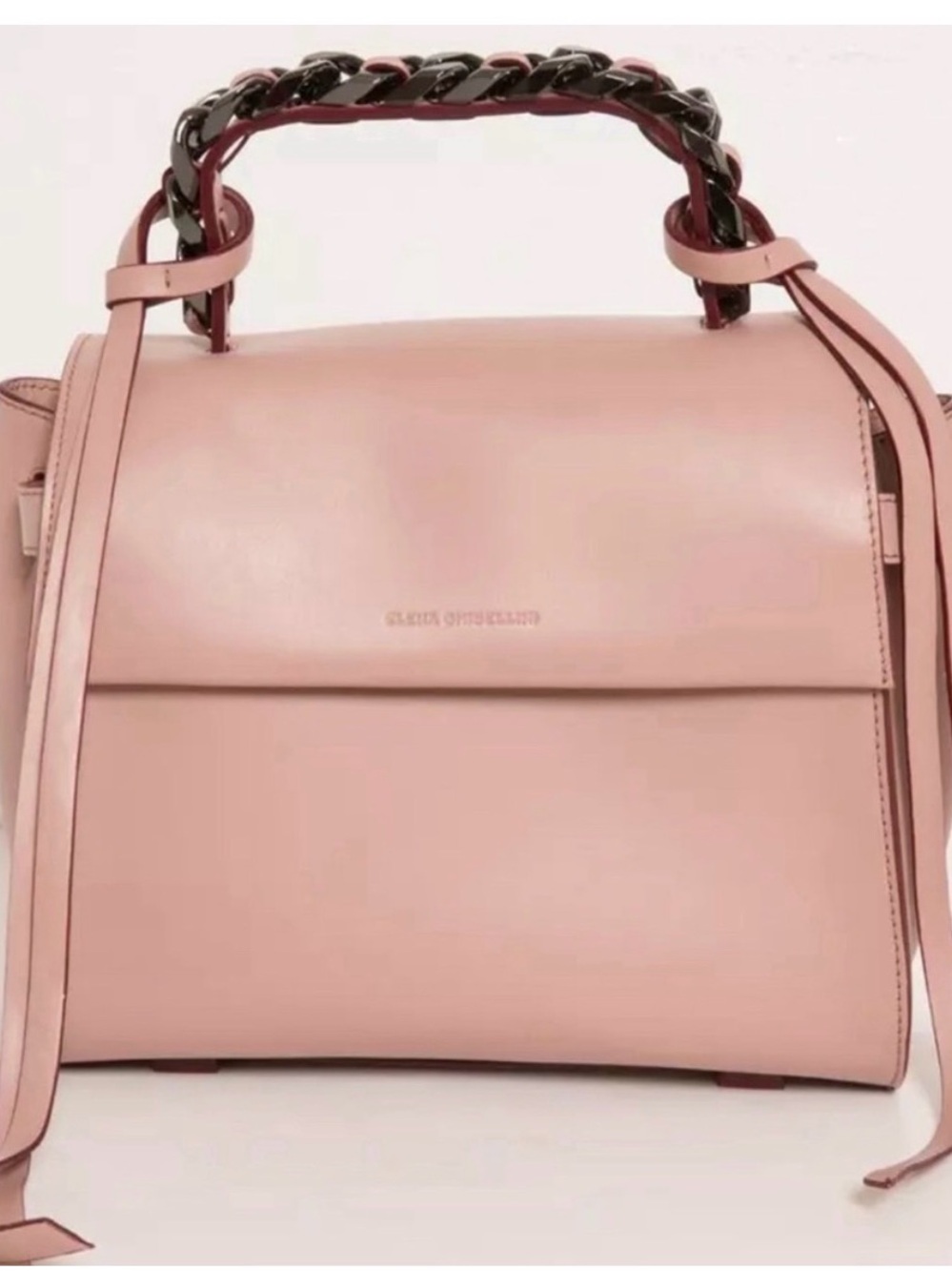 ELENA GHISELLINI Blush
Leather
ANGEL S Sensua Gunmetal
Chain
Handbag